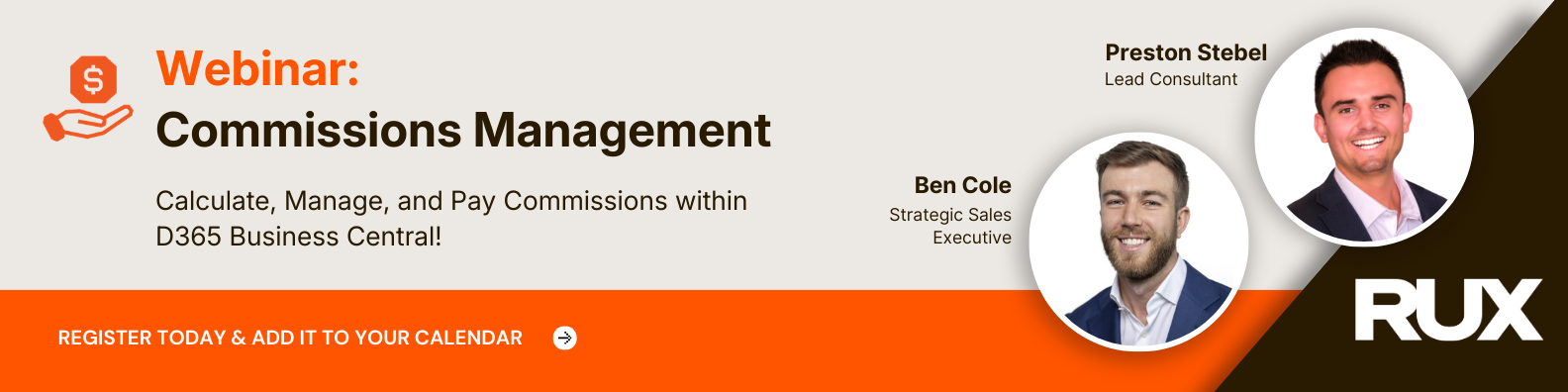 Webinar Commissions Management